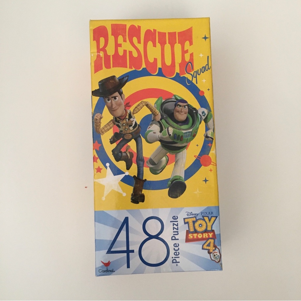 NEW Kids Puzzle 48 pieces Toy Story 4 Woody and Buzz Lightyear Disney Pixar